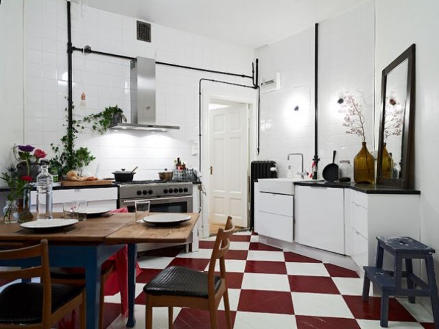 北欧风格打造76平米奇幻空间小公寓（图） 