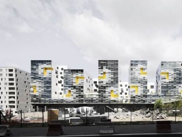 城市中的生活构想 法国南特尔公寓楼(组图) 