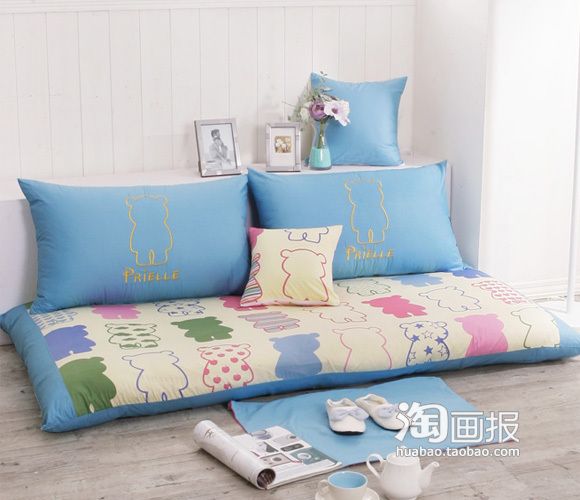 75款宅族最爱韩式地板软沙发 时尚潮品（图） 