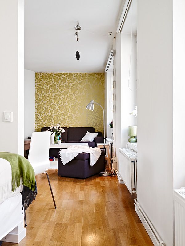 40平米北欧风格精致单身公寓（图） 