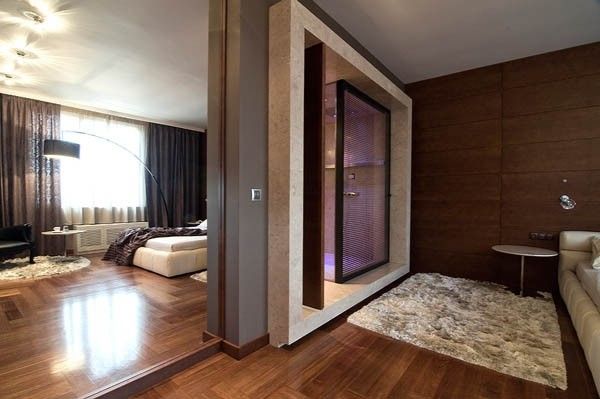 保加利亚180平温馨公寓 有质感的大地色家装 