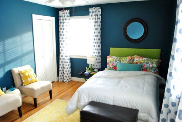 衣帽间的五彩画笔篇 37款色彩艳丽的卧室设计 