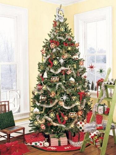 打造爱的礼物 33款圣诞树巧布置（组图） 