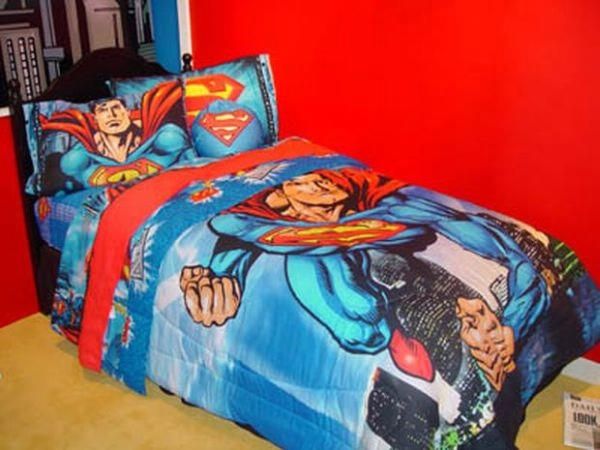 圆你一个英雄梦 “超人”床上用品设计赏析 