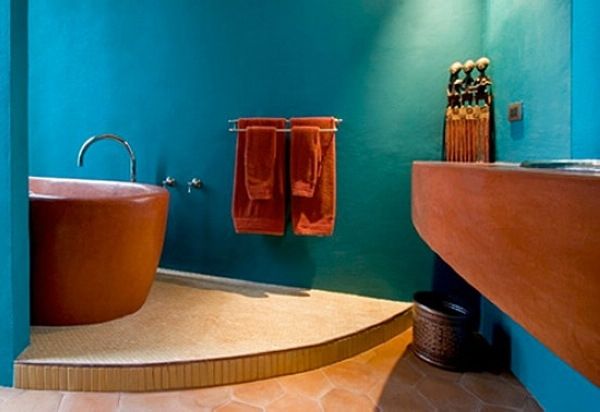 时尚设计 色彩大不同之蓝色浴室家居设计推荐 