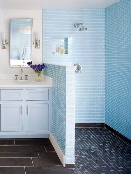 时尚设计 色彩大不同之蓝色浴室家居设计推荐 