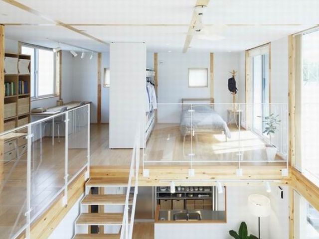 激发简约的能量 原木色地板铺日式住宅(组图) 