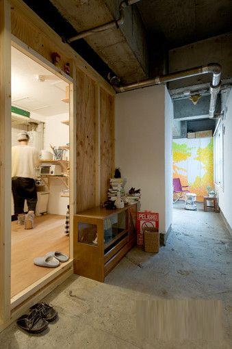 日本33平破旧小公寓 神奇一居室改造(图) 