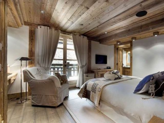 法国阿尔卑斯山度假屋 木地板带来暖意(组图) 