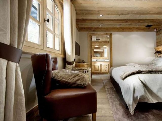 法国阿尔卑斯山度假屋 木地板带来暖意(组图) 