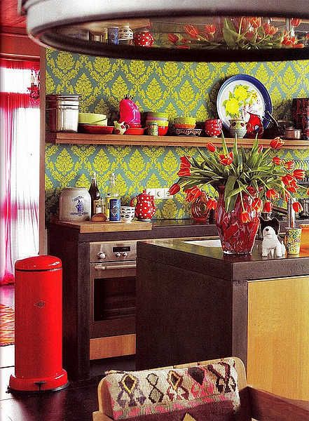 用色彩打造专属厨房 19款个性惊艳设计(组图) 