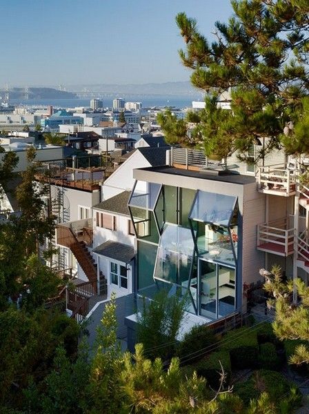 新现代主义美学 美国旧金山翻转屋设计（图） 