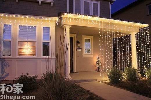 圣诞省钱有招 15图灯串布置点亮家的霓虹灯 