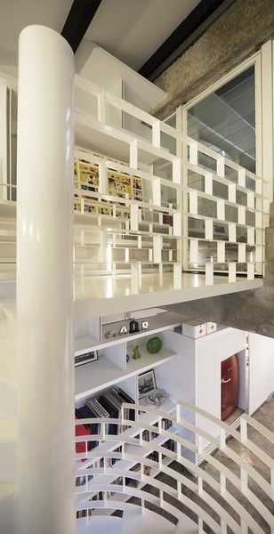 绝佳空间设计 透视感极强的砖墙公寓（组图） 