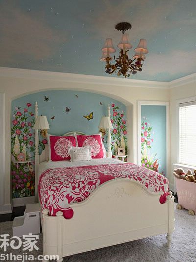 多彩墙面丰富想象 9款卧室墙漆配色方案(图) 