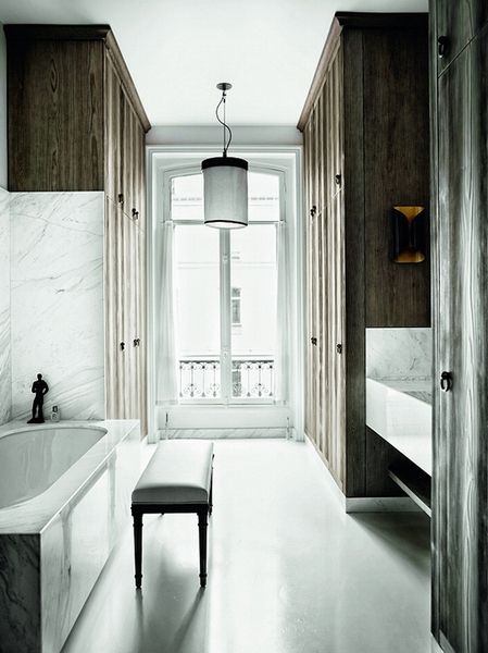 巴黎艺术范公寓 黑白色调诠释新古典美宅 