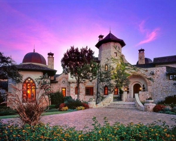 世界末日的奢华 美国德州奧斯汀欧式城堡别墅 