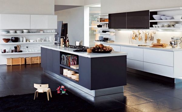 开放式厨房设计 20款半岛式厨房装修设计(图) 