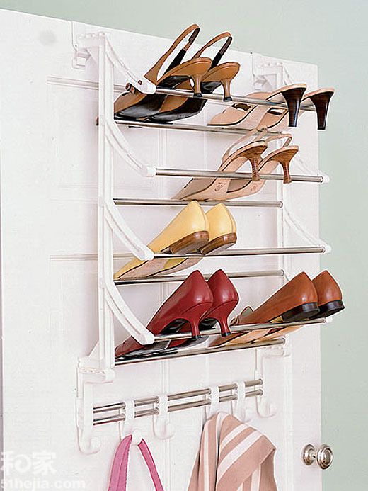 最省地！14种设计巧用墙壁收纳鞋子（组图） 