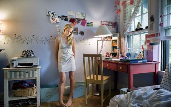 个性空间大不同：女孩和她们的房间（组图） 