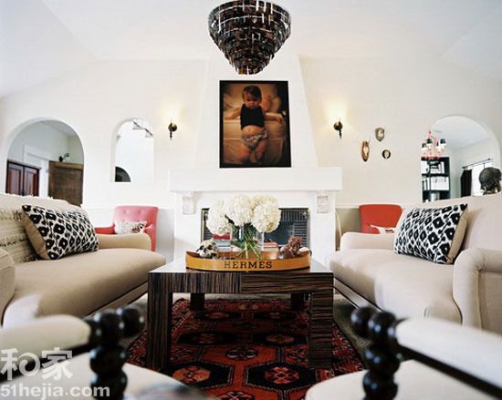 12款最美美式客厅 多彩墙漆来营造（图） 
