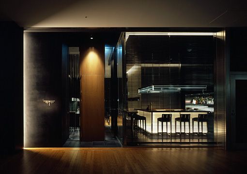 独特的深色气质 东京的KAFKA餐厅设计(组图) 