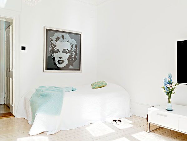 炫眼搭配 29款瑞士简约现代风格卧室设计欣赏 