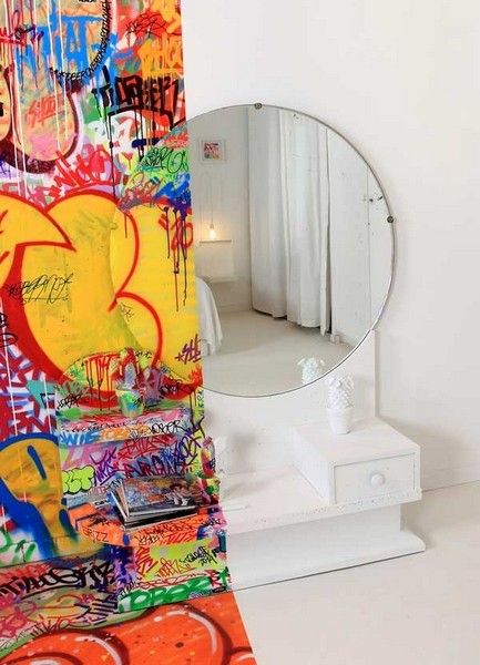马赛创意涂鸦旅馆 法国艺术家的惊艳空间(图) 