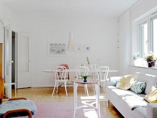 北欧风情公寓 与空间巧妙结合的衣帽间(图) 