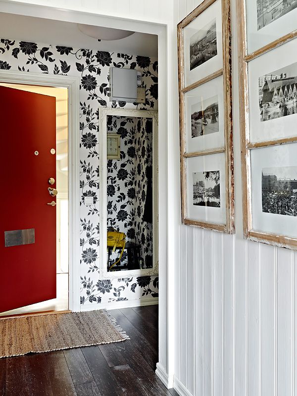 71平米的黑白花色公寓 复古北欧风格（图） 