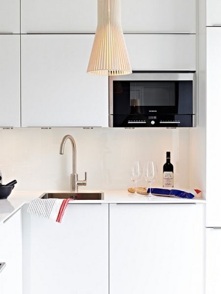 纯净白色的简约 62平米整洁雅致公寓设计案例 