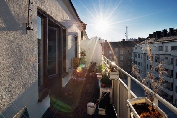 让阳光照亮心情 瑞典44平阳光单身公寓（图） 