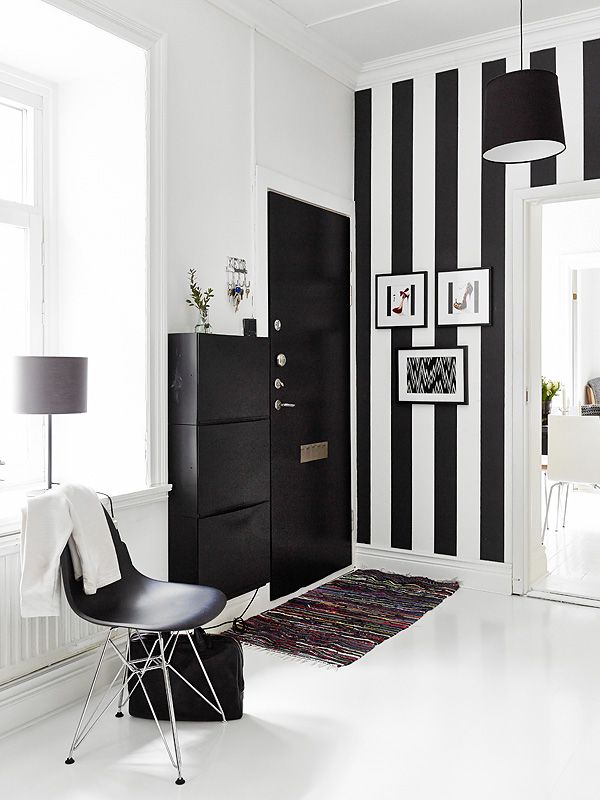 黑白典雅 54平北欧风格气质美家（图） 