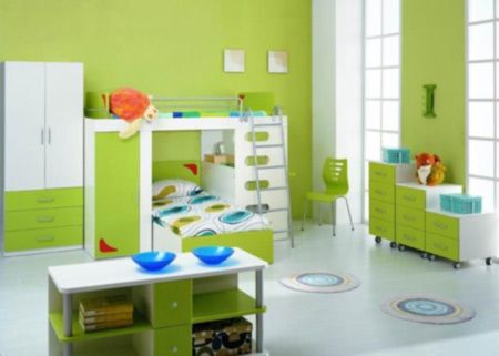 给孩子们最快乐的童年 小户型儿童房装修设计 
