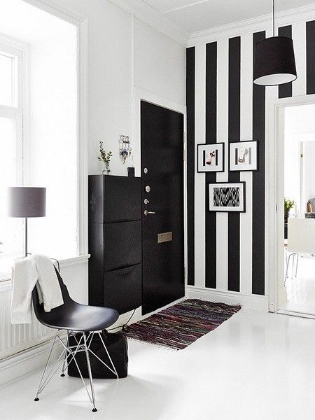 黑白典雅的布置 54平米的时尚小公寓（组图） 
