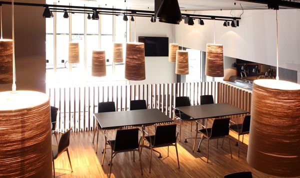 原木打造的简约 西班牙毕尔巴鄂餐厅设计(图) 