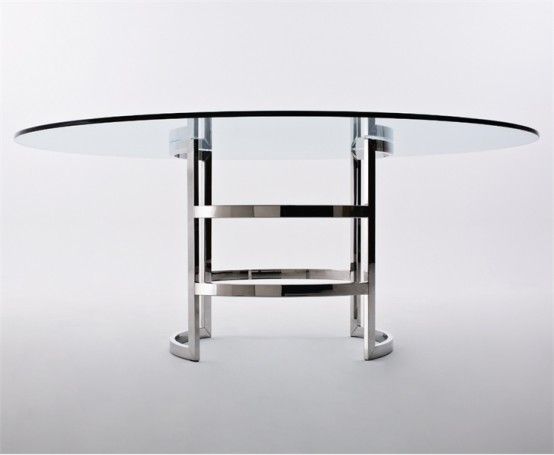 著名设计师作品展 最美的玻璃餐桌设计TOP50 