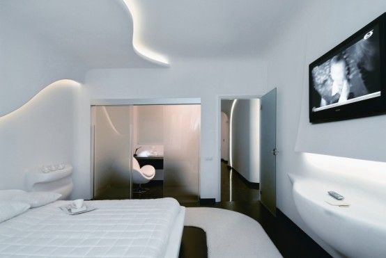 马赛克风格 彷如盐洞的未来风格公寓设计案例 