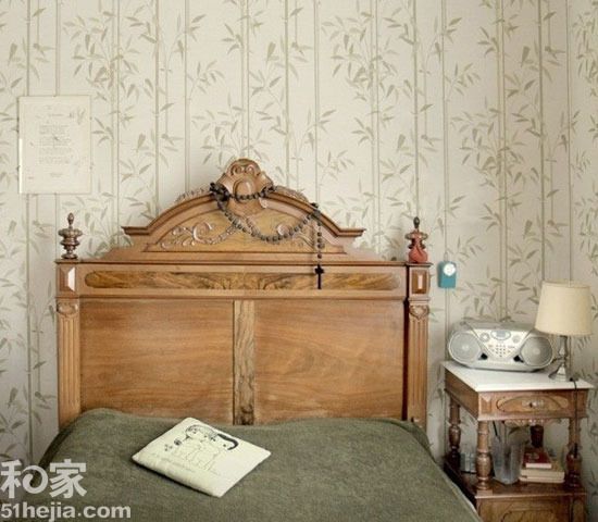 废弃木板巧利用 10图卧室背景墙秀“环保” 