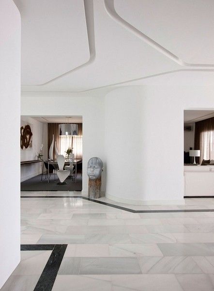 大胆前卫的奇异住宅 马德里现代公寓设计欣赏 