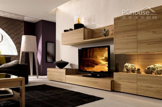 12款木制电视背景墙 客厅的亮丽风景线 