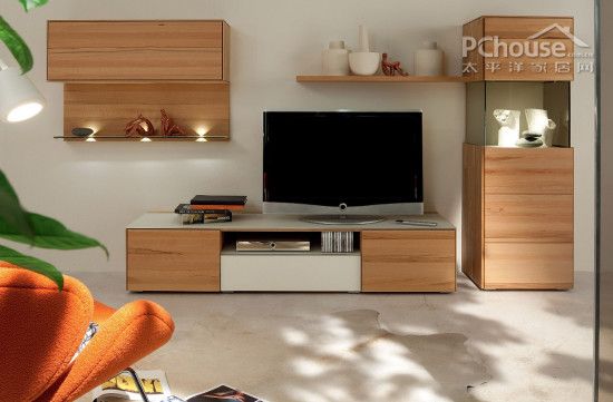 12款木制电视背景墙 客厅的亮丽风景线（图） 