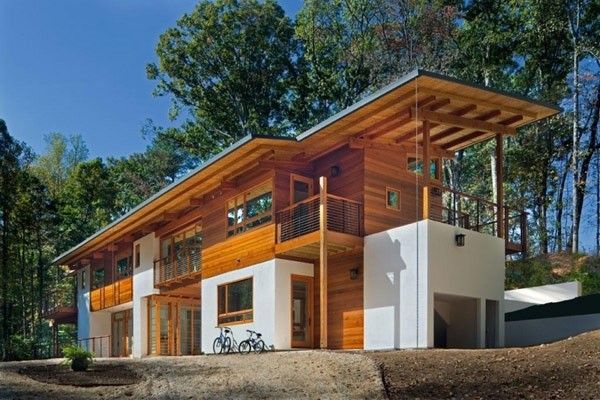 太阳与雨水的馈赠 亚特兰大环保木质住宅(图) 