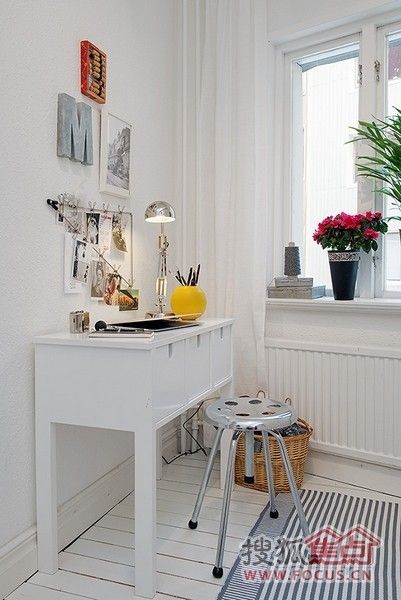 简单美好的瑞典小公寓 色彩多样凸现精致（图） 