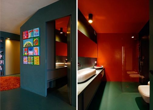 法国马赛公寓设计 色彩丰富现温暖（组图） 