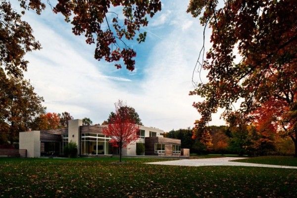 秋天的童话 俄亥俄州令人醉心的别墅设计(图) 