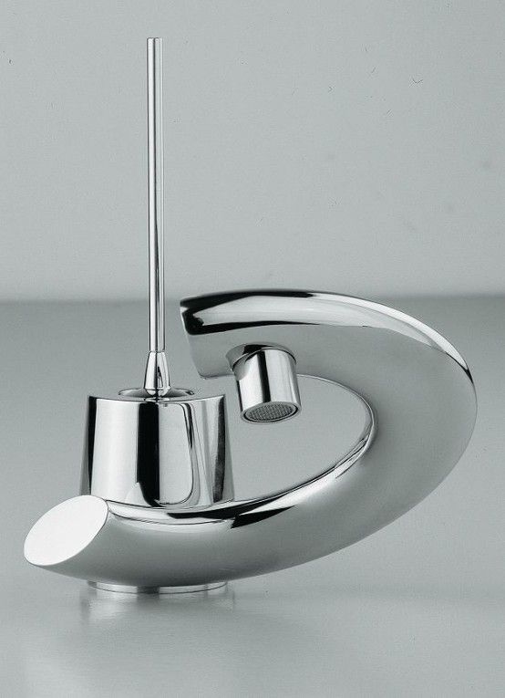卫浴五金水龙头设计新概念 亮金属品质（图） 