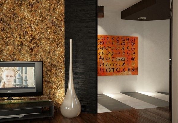 橙色视觉点亮空间 简洁明快的现代公寓(组图) 