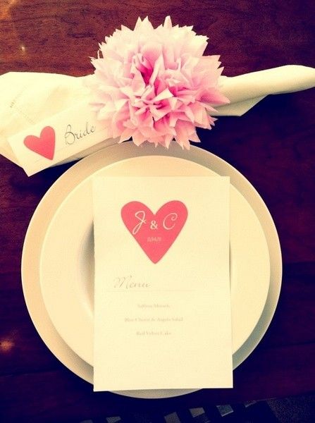 浪漫情人节 餐桌布置渲染浓情气氛（组图） 