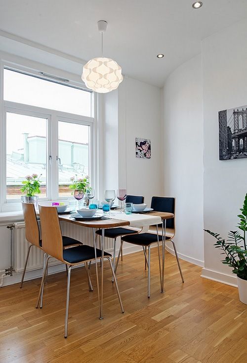 北欧最典型的家居 甜蜜的斯堪的纳维亚公寓(组图) 